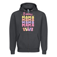 Smoke bunny mama Zipper Hoodie - MaliasSmallBusiness