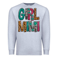Heather Grey Girl Mimi Premium Sweatshirt - BundleAndBundleShop