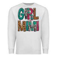 Oatmeal Heather Girl Mimi Premium Sweatshirt - BundleAndBundleShop