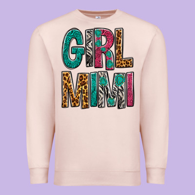 Girl Mimi Premium Sweatshirt Designed By Bundleandbundleshop