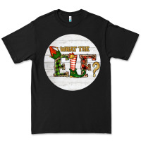 Black What The Elf Christmas Premium Tee - RanaPortraitStore