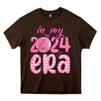 Chocolate Brown in my 2024 era Heavy Core Tee - MaliasSmallBusiness