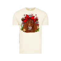 Vintage Arctic christmas red angus Vintage Tee - JahusDesignShop