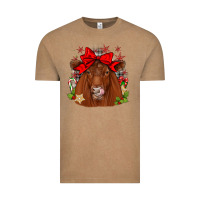 Vintage Coffee christmas red angus Vintage Tee - JahusDesignShop