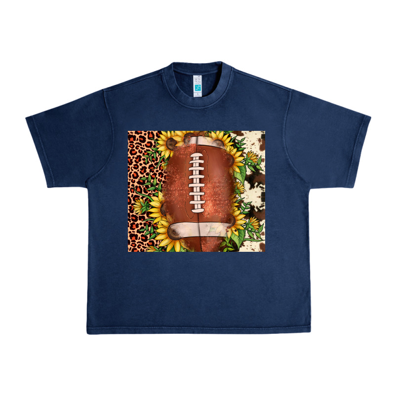 Football Leopard Cowhide Sunflower Urban Heavy Tee by JahusDesignShop | Teevron