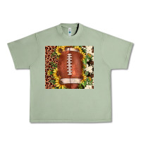 Oil Green football leopard cowhide sunflower Urban Heavy Tee - JahusDesignShop