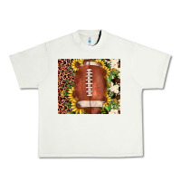 Pistachio football leopard cowhide sunflower Urban Heavy Tee - JahusDesignShop