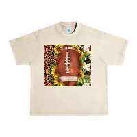 Sandshell football leopard cowhide sunflower Urban Heavy Tee - JahusDesignShop