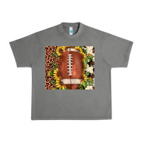 Tornado football leopard cowhide sunflower Urban Heavy Tee - JahusDesignShop