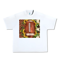 White football leopard cowhide sunflower Urban Heavy Tee - JahusDesignShop