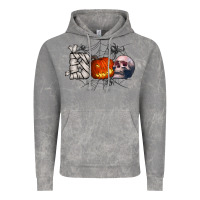 Cloud Rock boo Vintage Hoodie - CowhideDigitalArt