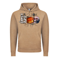 Vintage Coffee boo Vintage Hoodie - CowhideDigitalArt