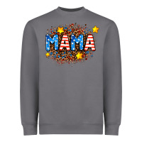 Storm usa Mama  leopard background Heavyweight Sweatshirt - AdoDesignShop