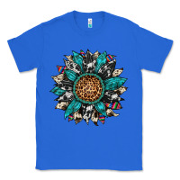 True Royal cowhide leopard serape gemstone  sunflower Classic Tee - Artiststas