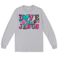 Moon Dust love like jesus valentine's day Long Sleeve Tee - AdoDesignShop