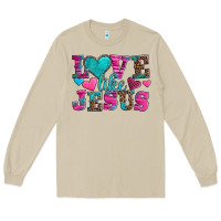Mushroom love like jesus valentine's day Long Sleeve Tee - AdoDesignShop