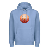 Colony Blue Cowboy Sunset Volleyball Premium Hoodie - Bettercallsaul