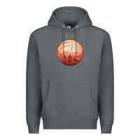 Rock Cowboy Sunset Volleyball Premium Hoodie - Bettercallsaul