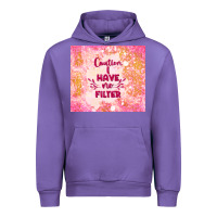 Tulip caution i have no filter Urban Hoodie - TumblerDesignByShophia