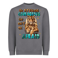 Storm be strong and courageous Heavyweight Sweatshirt - JahusDesignShop