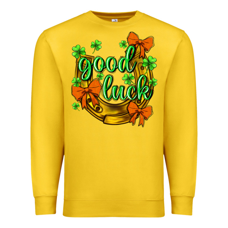 St.patrick's Good Luck Premium Sweatshirt by BundleAndBundleShop | Teevron