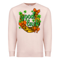 Pale Pink St.Patrick's Good Luck Premium Sweatshirt - BundleAndBundleShop