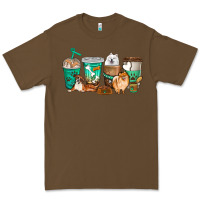 Cacao dog coffee cups Premium Tee - texasbilliewilder