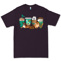 Plum dog coffee cups Premium Tee - texasbilliewilder