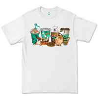 White dog coffee cups Premium Tee - texasbilliewilder