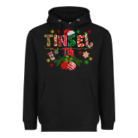 Black tinsel tits Heavyweight Hoodie - MaliasSmallBusiness