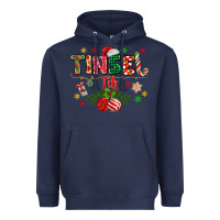 Navy tinsel tits Heavyweight Hoodie - MaliasSmallBusiness