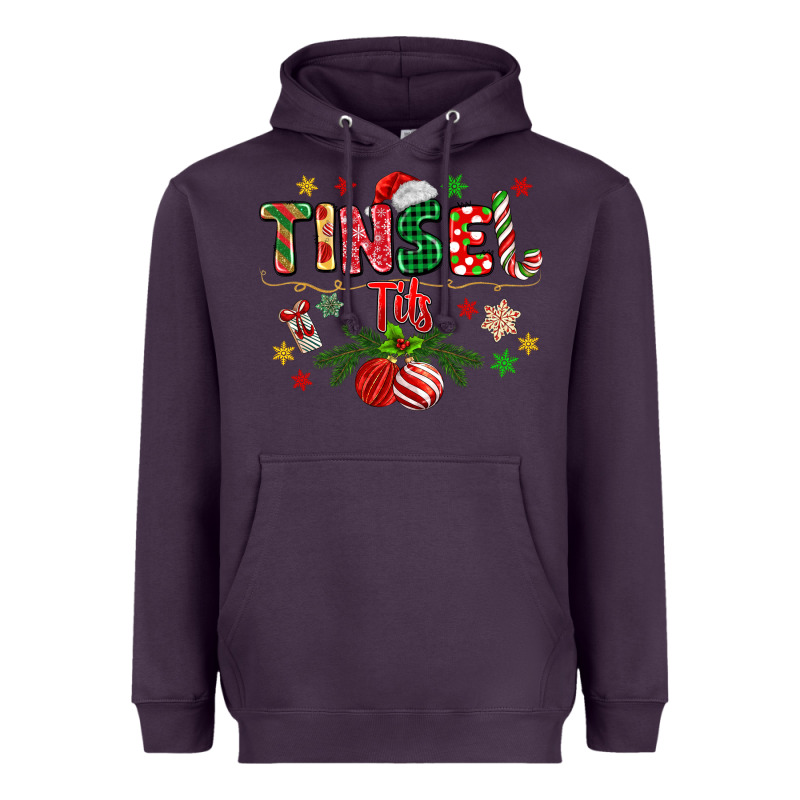 Tinsel Tits Heavyweight Hoodie by MaliasSmallBusiness | Teevron