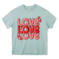 Arona love valentines day Heavy Core Tee - MaliasSmallBusiness