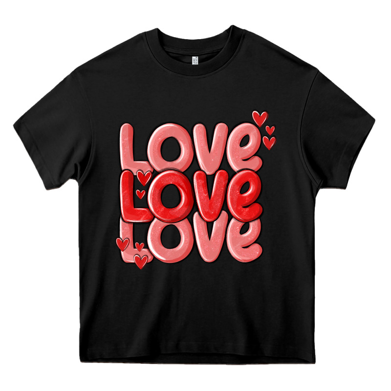 Love Valentines Day Heavy Core Tee by MaliasSmallBusiness | Teevron