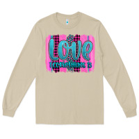 Mushroom love corinthians 13 valentine's day brushstroke Long Sleeve Tee - AdoDesignShop