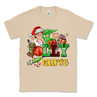 Jolly Nurse With Christmas Element Classic Tee | Teevron