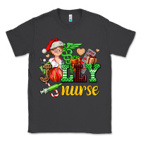 Smoke jolly nurse with Christmas element Classic Tee - AdoDesignShop
