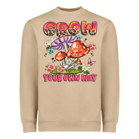 Mushroom grow your own way Heavyweight Sweatshirt - JahusDesignShop