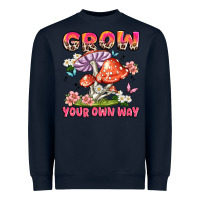 Navy grow your own way Heavyweight Sweatshirt - JahusDesignShop