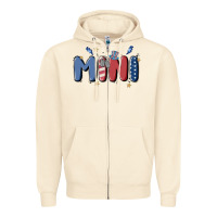 Sandshell 4th july mini Zipper Hoodie - MaliasSmallBusiness