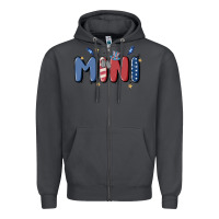 Smoke 4th july mini Zipper Hoodie - MaliasSmallBusiness