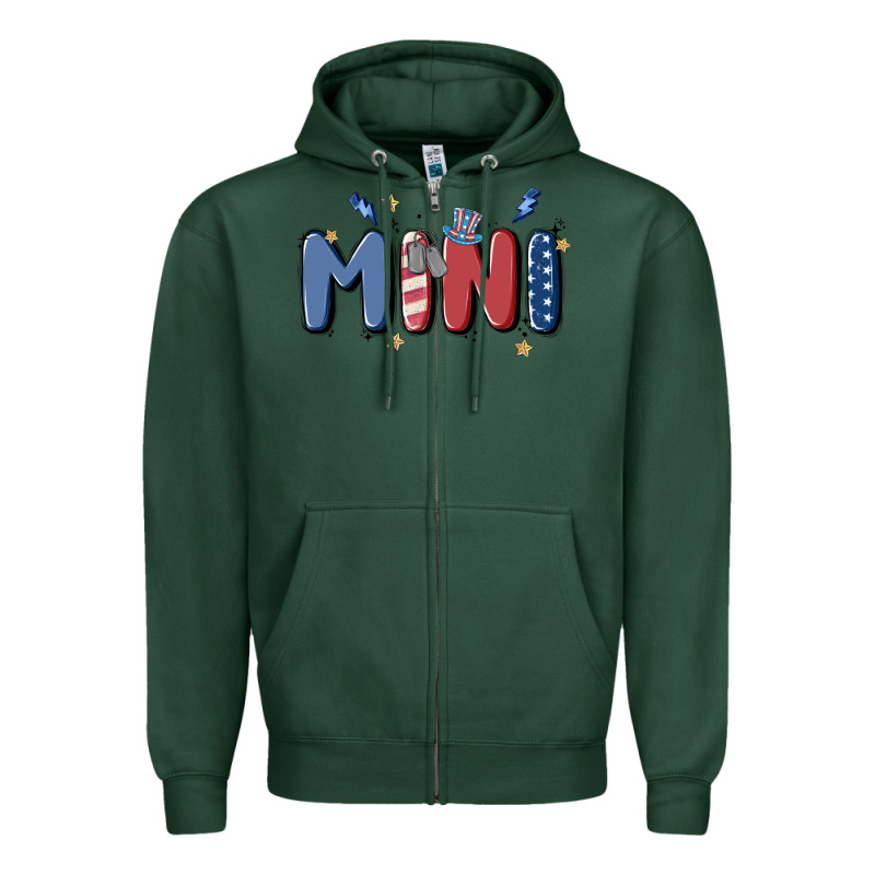 4th July Mini Zipper Hoodie by MaliasSmallBusiness | Teevron