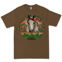 Cacao Christmas Horse Premium Tee - RanaPortraitStore