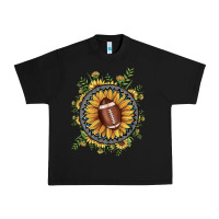 Black football gemstone sunflower Urban Heavy Tee - JahusDesignShop
