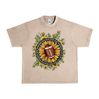 French Oak football gemstone sunflower Urban Heavy Tee - JahusDesignShop