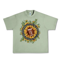 Oil Green football gemstone sunflower Urban Heavy Tee - JahusDesignShop