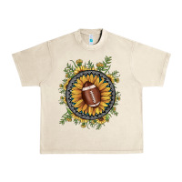 Sandshell football gemstone sunflower Urban Heavy Tee - JahusDesignShop