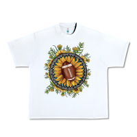 White football gemstone sunflower Urban Heavy Tee - JahusDesignShop