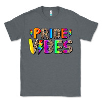 Charcoal Heather prıde vıbes Classic Tee - AdoDesignShop