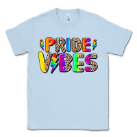 Dusty Blue prıde vıbes Classic Tee - AdoDesignShop